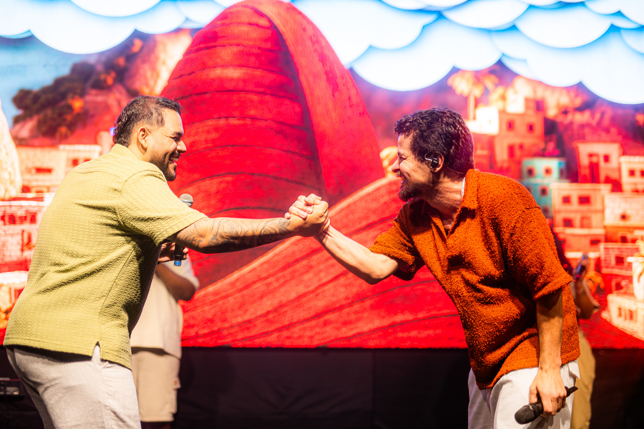 Maycon Sarmento participa de gravação de DVD de Thiago Martins em Vitória